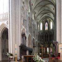 Cathédrale Notre-Dame de Bayeux - Interior, general view of chevet looking east