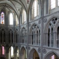 Cathédrale Notre-Dame de Bayeux - Interior, south chevet elevation
