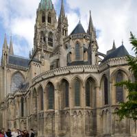 Cathédrale Notre-Dame de Bayeux - Exterior, east chevet