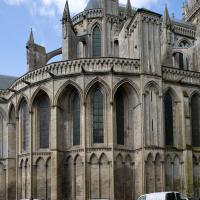 Cathédrale Notre-Dame de Bayeux - Exterior, north chevet