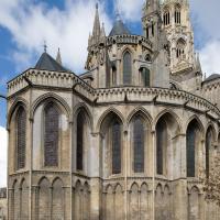Cathédrale Notre-Dame de Bayeux - Exterior, east chevet