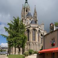 Cathédrale Notre-Dame de Bayeux - Exterior, east elevation