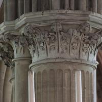 Cathédrale Notre-Dame de Bayeux - Interior, chevet, hemicycle, arcade, pier capitals