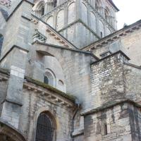 Collégiale Notre-Dame de Beaune - Exterior, north chevet buttresses