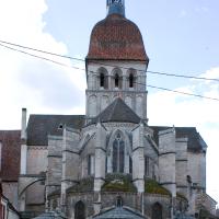 Collégiale Notre-Dame de Beaune - Exterior, chevet elevation