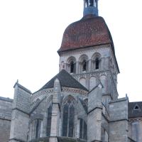 Collégiale Notre-Dame de Beaune - Exterior, chevet and crossing tower elevation