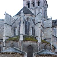 Collégiale Notre-Dame de Beaune - Exterior, chevet elevation