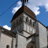 Collégiale Notre-Dame de Beaune - Exterior, crossing tower, northwest corner