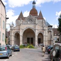 Collégiale Notre-Dame de Beaune - Exterior, western frontispiece