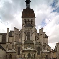 Collégiale Notre-Dame de Beaune - Exterior, chevet, east end