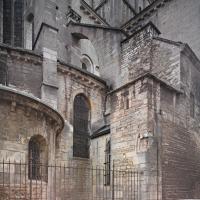 Collégiale Notre-Dame de Beaune - Exterior, chevet, north ambulatory