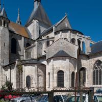 Église Saint-Laumer de Blois - Exterior, southeast chevet elevation