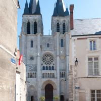 Église Saint-Laumer de Blois - Exterior, western frontispiece