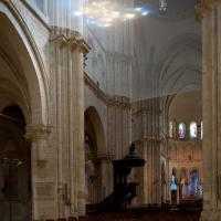 Église Saint-Laumer de Blois - Interior, crossing and chevet from nave