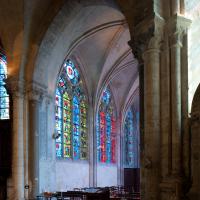 Église Saint-Laumer de Blois - Interior, axial chapel from ambulatory