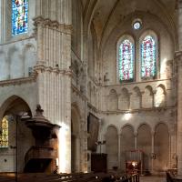 Église Saint-Laumer de Blois - Interior, north transept from crossing
