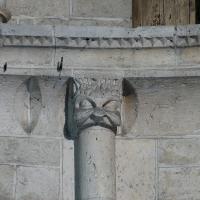 Église Saint-Laumer de Blois - Interior, chevet, hemicycle, arcade, cornice corbel