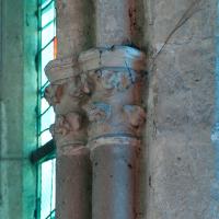 Église Saint-Laumer de Blois - Interior, chevet, axial chapel, vaulting shaft capitals