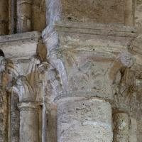Église Saint-Laumer de Blois - Interior, nave, north aisle, vaulting shaft capitals