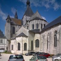 Église Saint-Laumer de Blois - Exterior, southeast chevet elevation