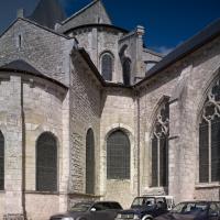 Église Saint-Laumer de Blois - Exterior, southeast chevet, chapel elevation