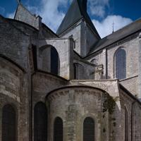 Église Saint-Laumer de Blois - Exterior, northeast chevet elevation
