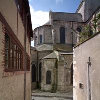 Église Saint-Laumer de Blois - Exterior, north chevet, street view