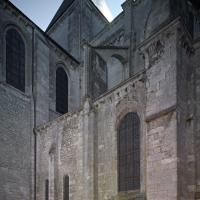 Église Saint-Laumer de Blois - Exterior, north nave, crossing, elevation