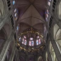 Cathédrale Saint-Étienne de Bourges - Interior, chevet, hemicycle vaults