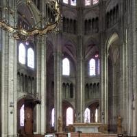 Cathédrale Saint-Étienne de Bourges - Interior, chevet,  hemicycle  looking northeast