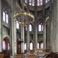 Cathédrale Saint-Étienne de Bourges - Interior, chevet looking northeast