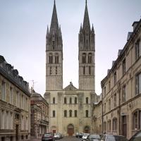 Église Saint-Étienne de Caen - Exteiror, western frontispiece