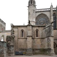Église Saint-Nazaire de Carcassonne - Exterior, south transept elevation
