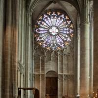 Église Saint-Nazaire de Carcassonne - Interior, crossing looking north into north transept