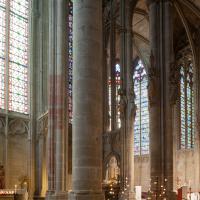 Église Saint-Nazaire de Carcassonne - Interior, north transept looking southeast