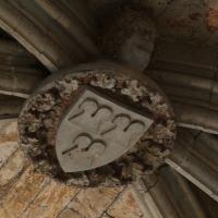 Église Saint-Nazaire de Carcassonne - Interior, chevet, hemicycle, vaulting boss