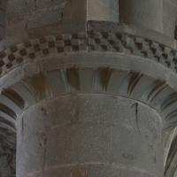 Église Saint-Nazaire de Carcassonne - Interior, nave, north arcade, pier capital