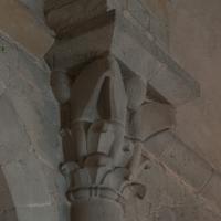 Église Saint-Nazaire de Carcassonne - Interior, nave, north arcade, vaulting shaft capital