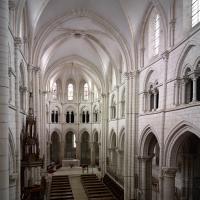Église Saint-Martin de Chablis - Interior, nave looking east