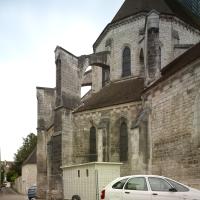 Église Saint-Martin de Chablis - Exterior, chevet, southeast elevation