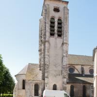 Église Saint-Saturnin de Champigny-sur-Marne - Exterior, north chevet elevation, tower
