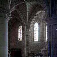 Église Saint-Sulpice de Chars - Interior, north ambulatory looking northeast