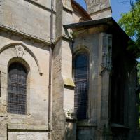 Église Saint-Sulpice de Chars - Exterior, south chevet