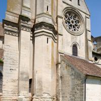 Église Saint-Sulpice de Chars - Exterior, south transept elevation