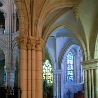 Église Saint-Sulpice de Chars - Interior, south chevet aisle