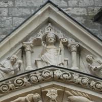 Cathédrale Notre-Dame de Chartres - Exterior, north transept portals, west portal sculptural detail