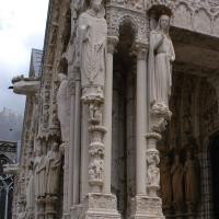 Cathédrale Notre-Dame de Chartres - Exterior, north transept portals, west corner