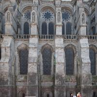 Cathédrale Notre-Dame de Chartres - Exterior, north nave elevation