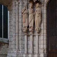 Cathédrale Notre-Dame de Chartres - Exterior, north transept, east portal, left jambs