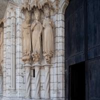 Cathédrale Notre-Dame de Chartres - Exterior, north transept, west portal, left jambs